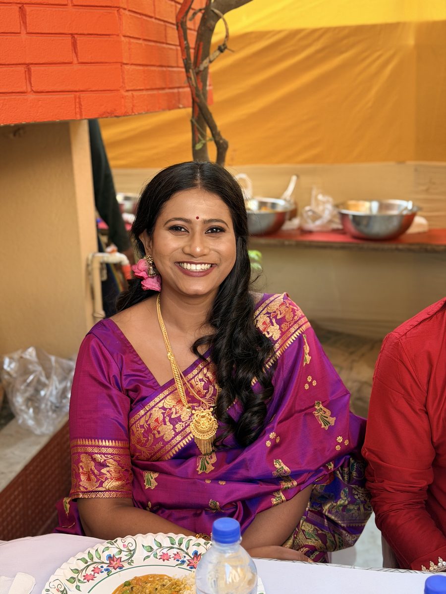 Rituparna's radiant smile captured candidly at the celebration